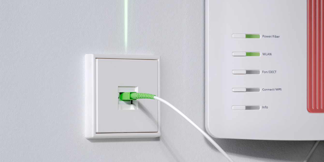 Die neuen Glasfaser-Anschlussdosen bei Proske Elektro UG in Kaiserslautern